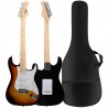 V-Tone EGA 39 SB - Gitara elektryczna 4/4 Stratocaster zestaw