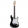 V-Tone EG 39 BK - Gitara elektryczna 4/4 Stratocaster zestaw