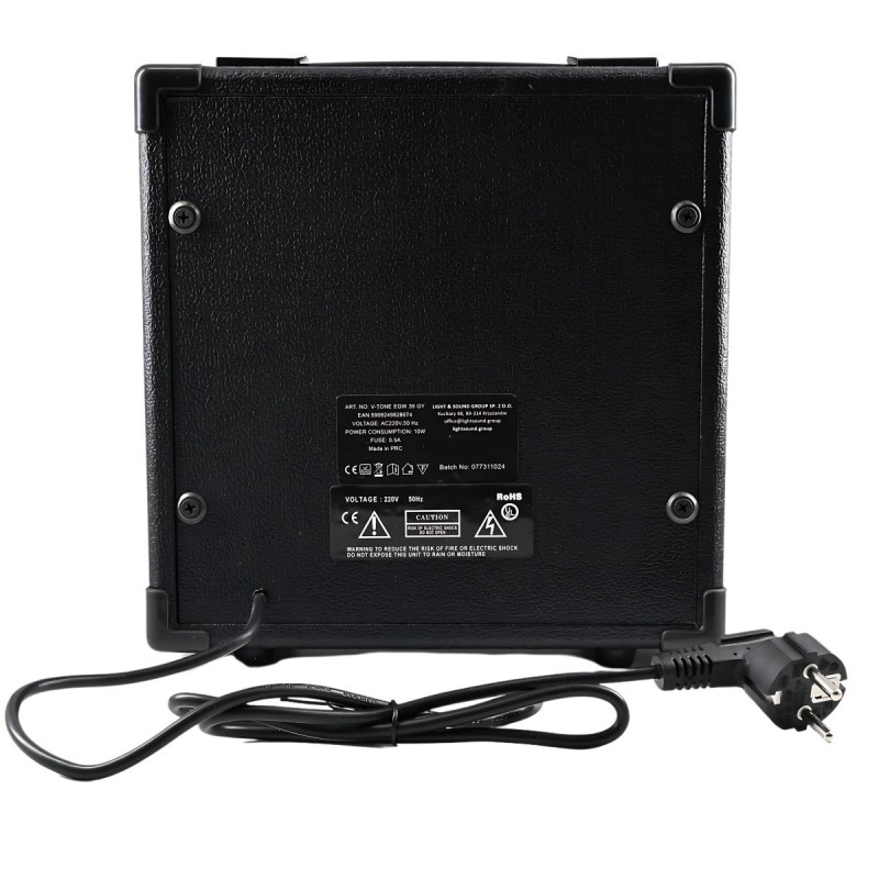 V-Tone EGW 39 BL - Gitara elektryczna 4/4 Stratocaster zestaw