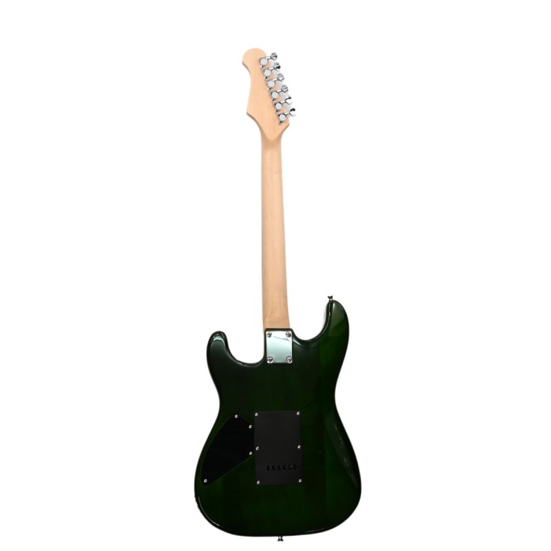 V-Tone EGW 39 GR - Gitara elektryczna 4/4 Stratocaster zestaw