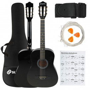 Suprimo CGS2 BK - Gitara klasyczna 4/4 zestaw