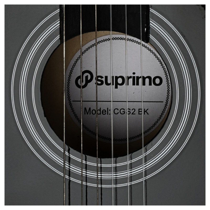 Suprimo CGS2 BK - Gitara klasyczna 4/4 zestaw