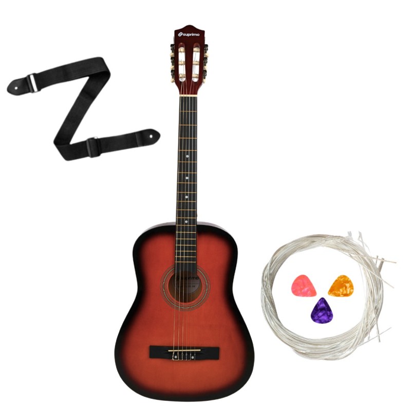 Suprimo CGS2 SB - Gitara klasyczna 4/4 zestaw