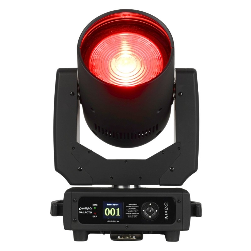 Evolights Galacto - Głowa ruchoma Beam Wash 120W RGBL LED + 24x0,1W RGB SMD5050 LED