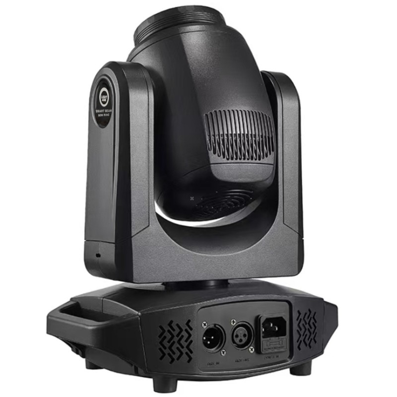 Light4Me Smart Beam 80W Ring - Głowa ruchoma LED 12x0,3W RGB SMD5050 LED