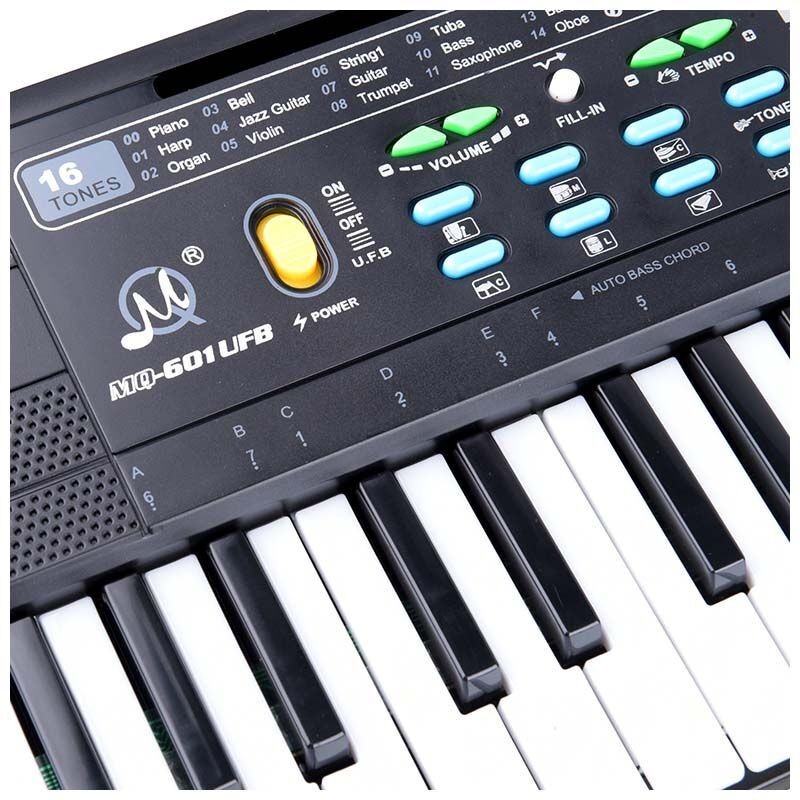 MQ 601 UFB - Keyboard z mikrofonem dla dzieci