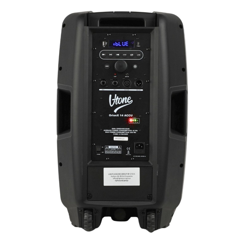 V-Tone OrionX 14 ACCU - Kolumna aktywna akumulatorowa z Bluetooth 135W RMS