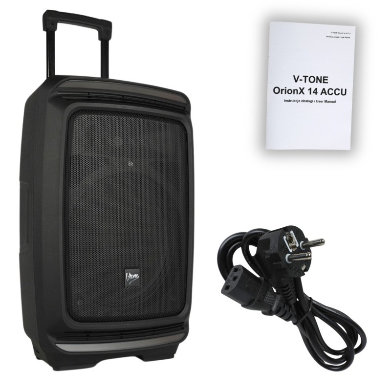 V-Tone OrionX 14 ACCU - Kolumna aktywna akumulatorowa z Bluetooth 135W RMS