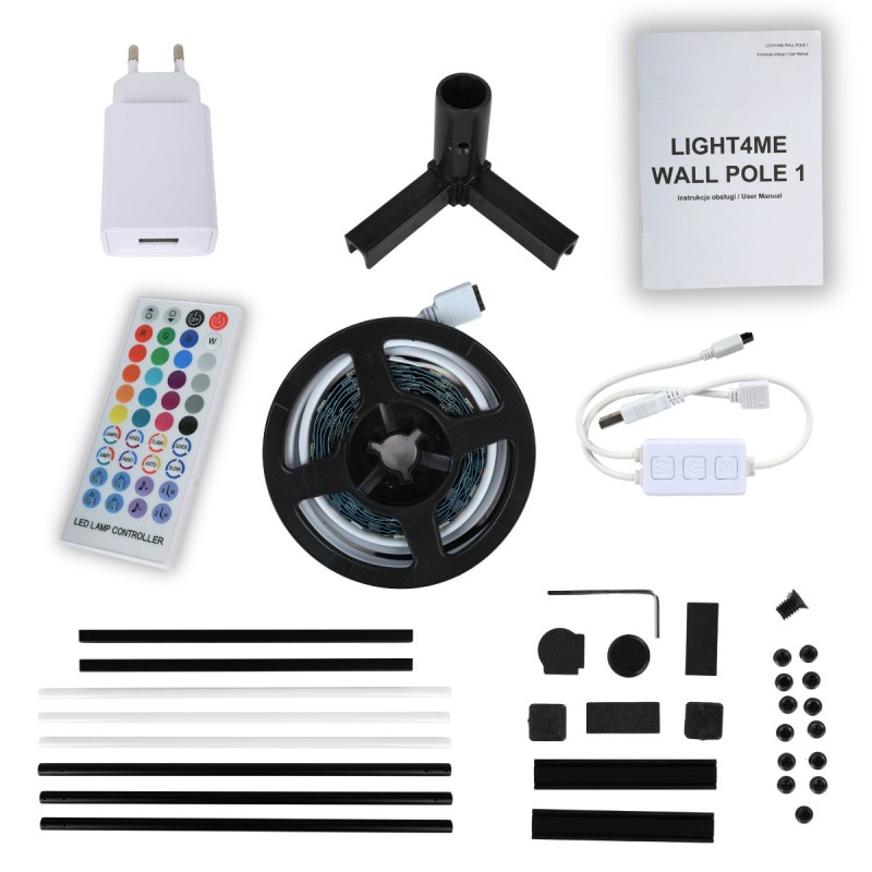 Light4Me Wall Pole 1 - Lampa podłogowa RGB LED