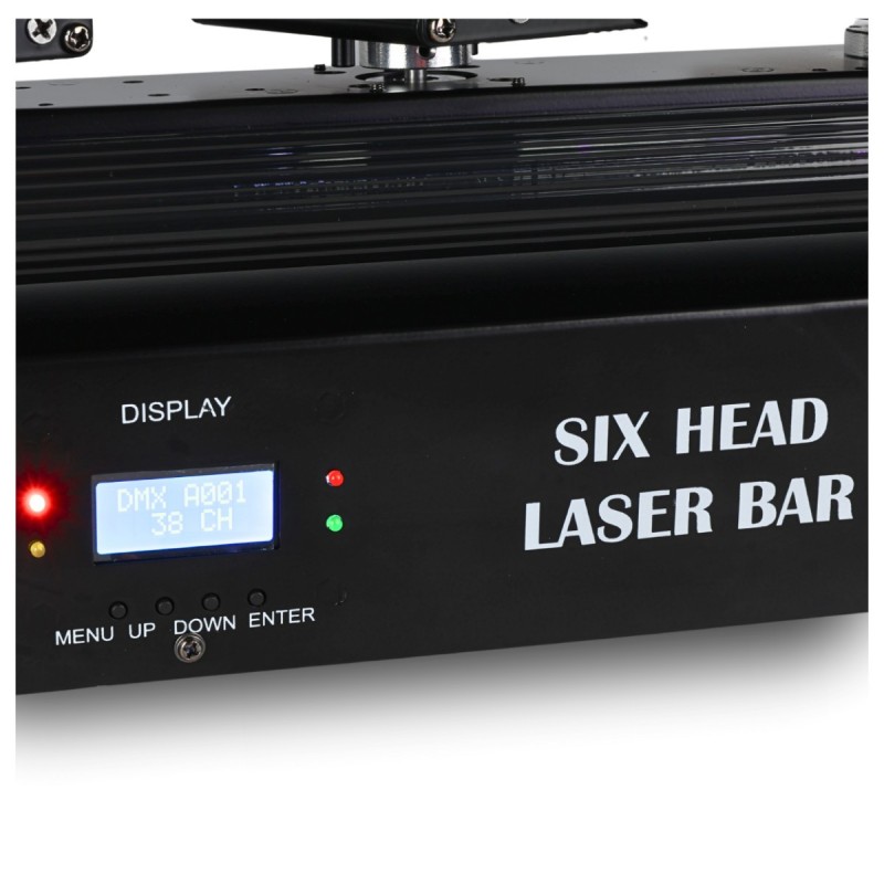 Evolights Laser M-Bar - Listwa laserowa ruchoma oświetlenie estradowe 3W RGB DMX