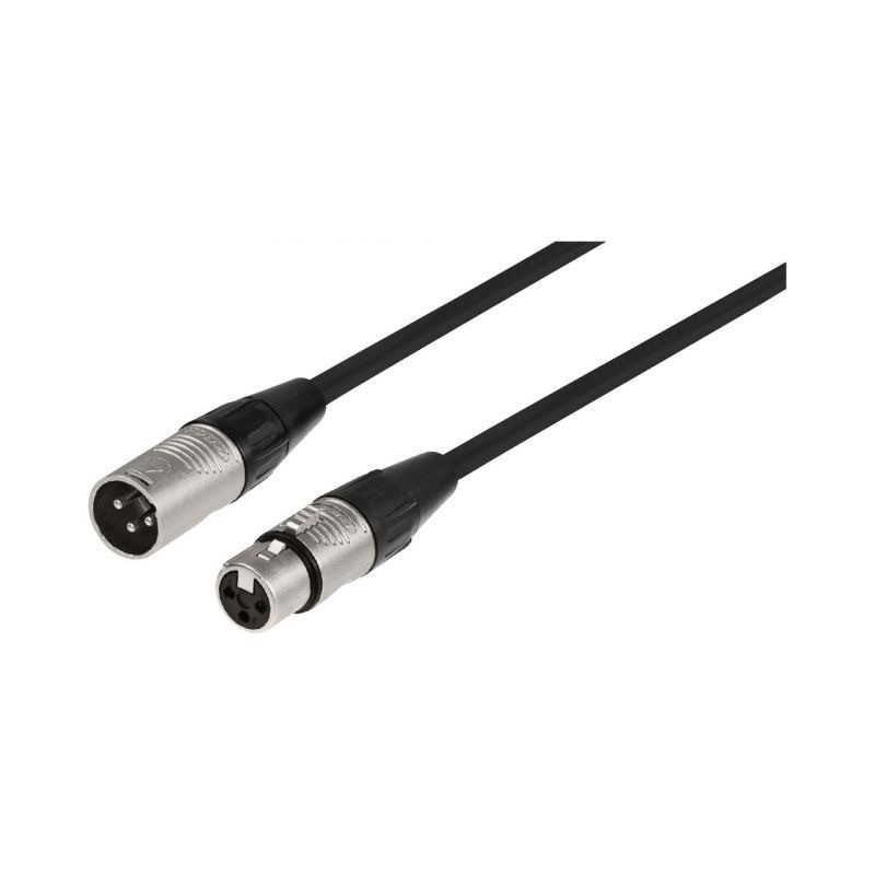 Monacor MECR-50slsSW - Kabel XLR 0,5m