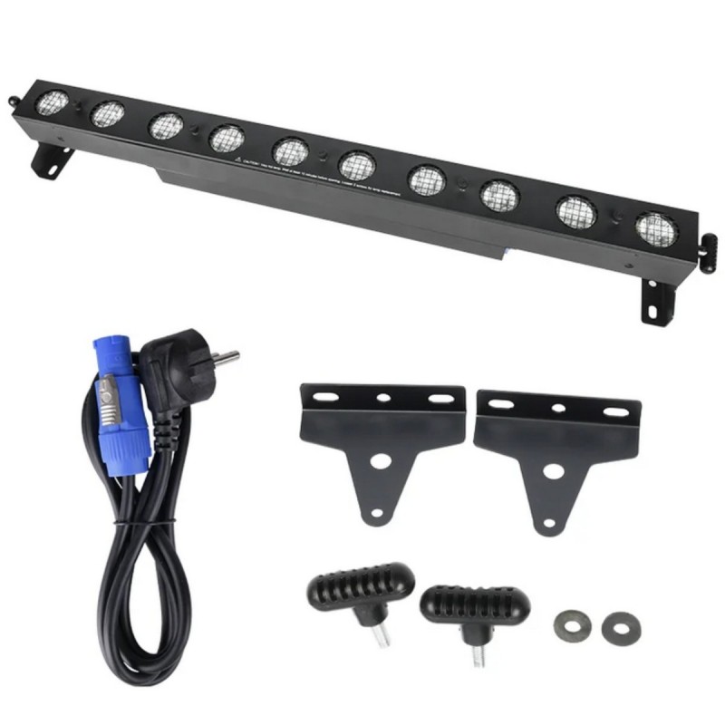 Light4Me Sunstrip 1050 V2 - Listwa oświetleniowa halogenowa 10x50W WW