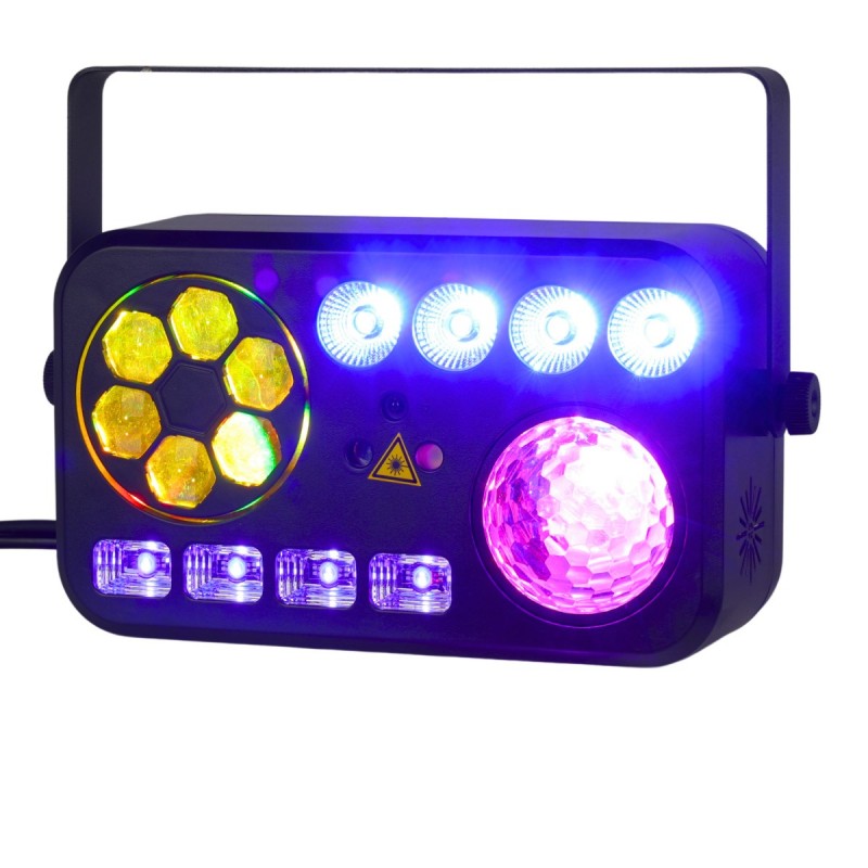 Light4Me Party V - Multiefekt świetlny 6w1