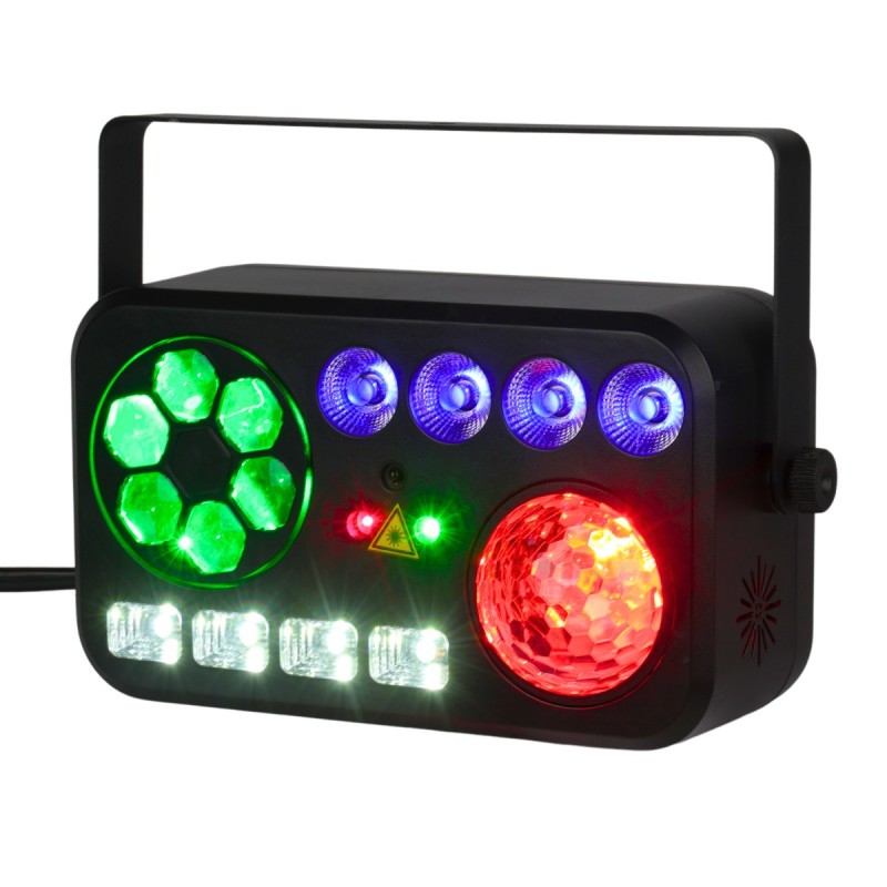 Light4Me Party V - Multiefekt świetlny 6w1