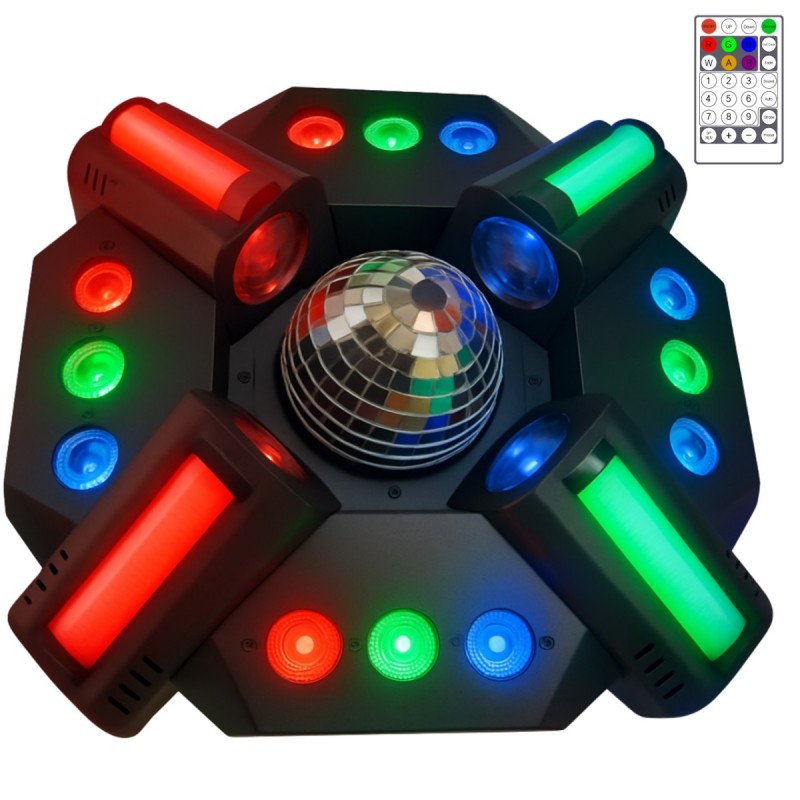 Light4Me Multix 3w1 - Multiefekt świetlny LED