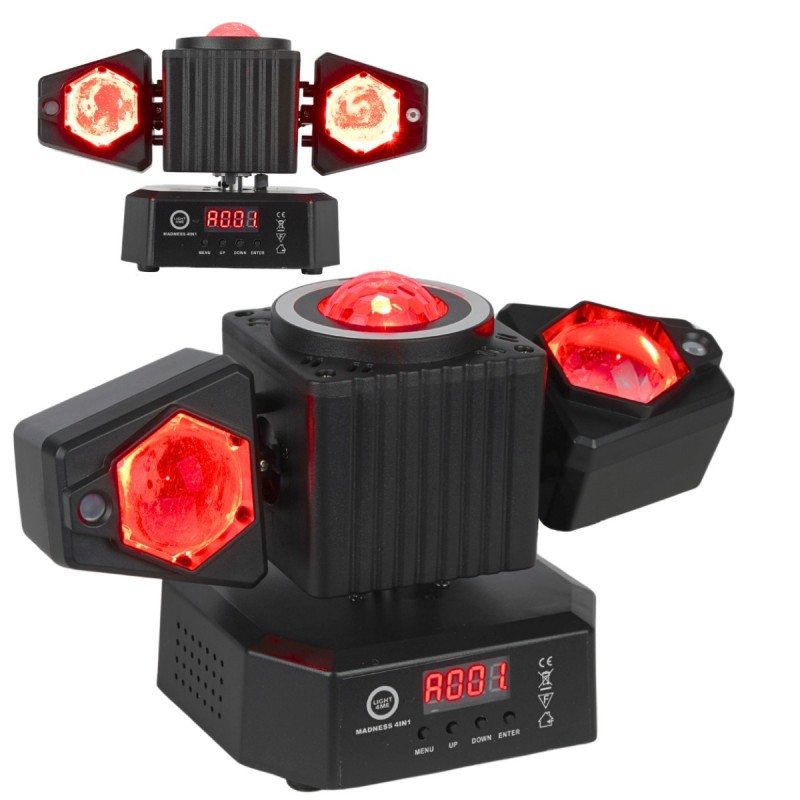 Light4Me Madness 4in1 - Multiefekt świetlny LED RGBW