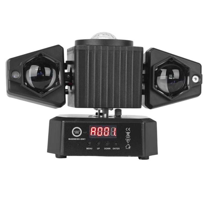 Light4Me Madness 4in1 - Multiefekt świetlny LED RGBW