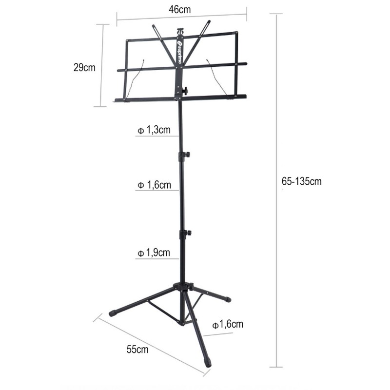 Suprimo D1 - Pulpit do nut na regulowanym statywie
