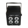 Light4Me Accu Par 4x3W - Reflektor akumulatorowy PAR 3600 mAh RGB LED