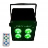 Light4Me Accu Par 4x3W - Reflektor akumulatorowy PAR 3600 mAh RGB LED