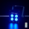 Light4Me Accu Par 4x3W - Reflektor akumulatorowy PAR 3600 mAh RGB LED