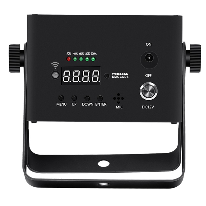 Light4Me Accu Par RGBWA-UV - Reflektor bateryjny 4400 mAh 6x6W LED