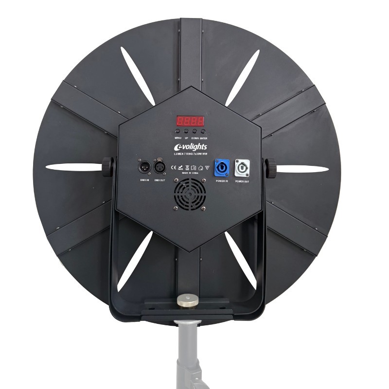 Evolights Lumen 7 Ring - Reflektor estradowy vintage oświetlenie sceniczne retro