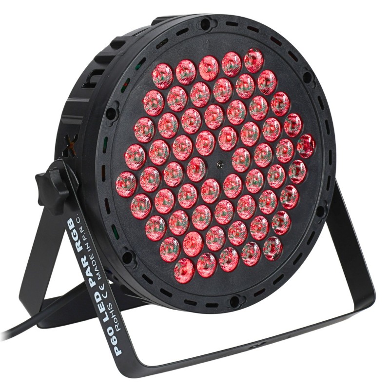 Light4Me P60 LED PAR RGB - Reflektor sceniczny efekt oświetleniowy 60x0,9W LED