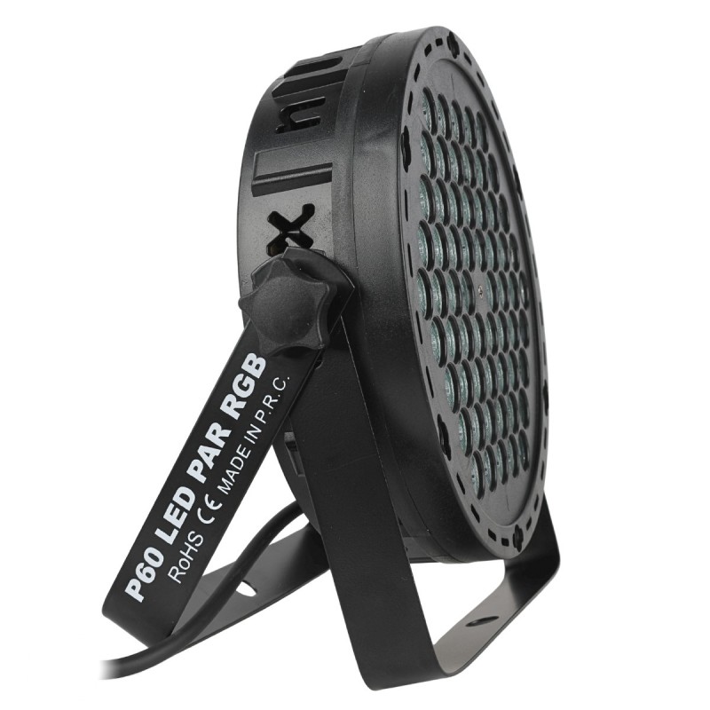 Light4Me P60 LED PAR RGB - Reflektor sceniczny efekt oświetleniowy 60x0,9W LED