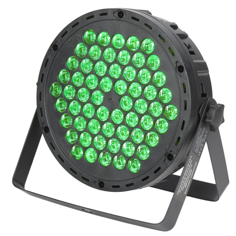 Light4Me P60 LED PAR RGB - Reflektor sceniczny efekt oświetleniowy 60x0,9W LED