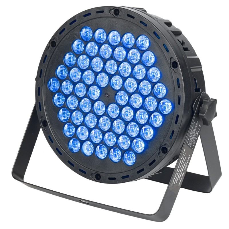 Light4Me P60 LED PAR RGB - Reflektor sceniczny efekt oświetleniowy 60x0,9W LED