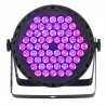 Light4Me P60 LED PAR RGB - Reflektor sceniczny efekt oświetleniowy 60x0,9W LED