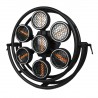Light4Me Vintage 700 LED - Reflektor sceniczny retro LED COB RGB