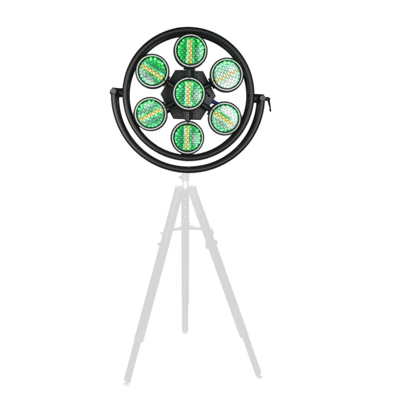 Light4Me Vintage 700 LED - Reflektor sceniczny retro LED COB RGB