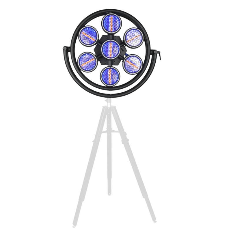 Light4Me Vintage 700 LED - Reflektor sceniczny retro LED COB RGB