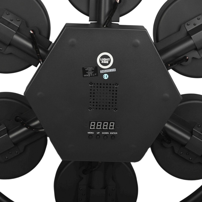 Light4Me Vintage 700 LED - Reflektor sceniczny retro LED COB RGB