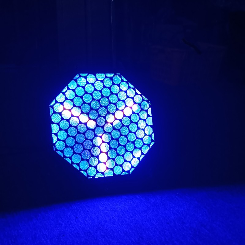 Light4Me Lumen Octo - Reflektor sceniczny retro LED COB RGB