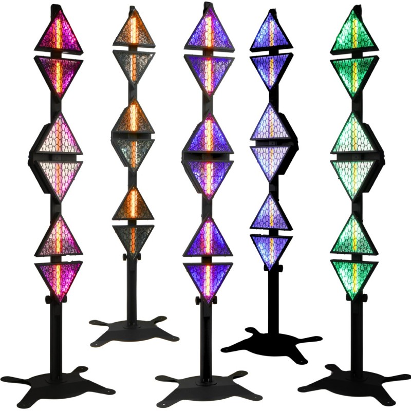 Evolights Lumen One - Reflektor sceniczny retro LED oświetlenie estradowe vintage