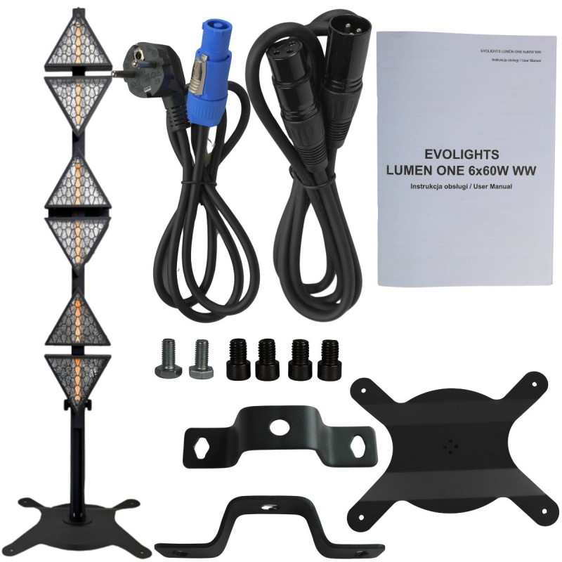 Evolights Lumen One - Reflektor sceniczny retro LED oświetlenie estradowe vintage