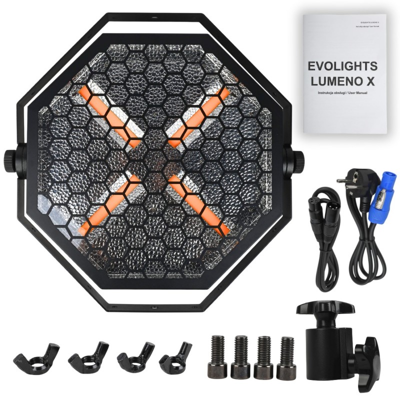 Evolights Lumeno X - Reflektor vintage oświetlenie sceniczne retro