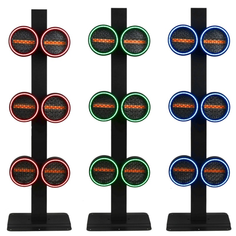 Evolights Lumen Roto - Ruchome oświetlenie sceniczne LED retro vintage RGB