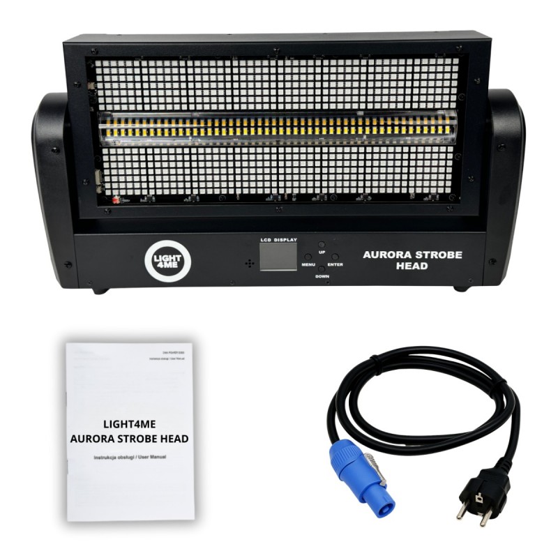 Light4Me Aurora Strobe Head - Ruchomy stroboskop sceniczny LED