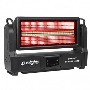Evolights Sunray Strobe Head - Ruchomy stroboskop sceniczny LED IP65