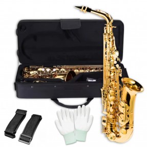 Suprimo ALTO SAXO - Saksofon altowy zestaw