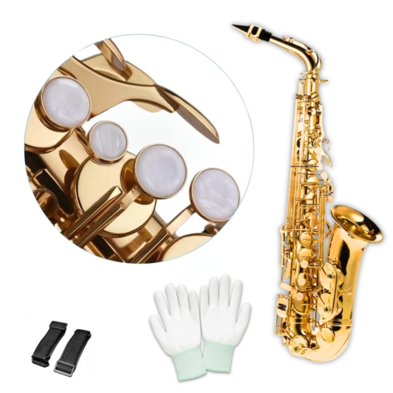 Suprimo ALTO SAXO - Saksofon altowy zestaw