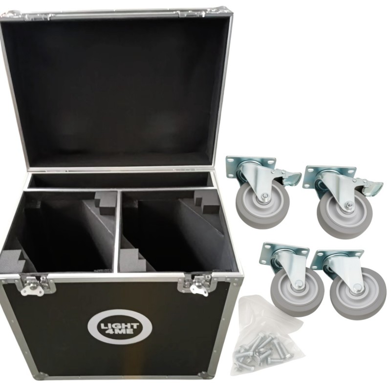 Light4Me Venom 450 Case 2in1 - Skrzynia transportowa na 2 głowy ruchome