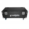 Evolights Pixel Bar 18x10W RGBW Case 6in1 - Skrzynia transportowa na 6 listew oświetleniowych