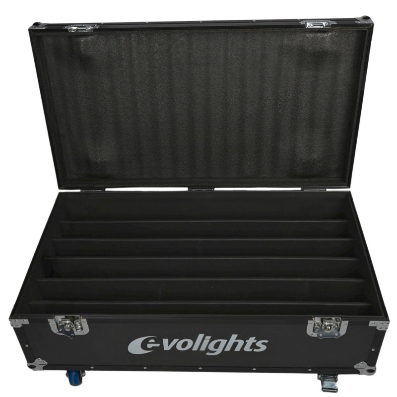 Evolights Pixel Bar 18x10W RGBW Case 6in1 - Skrzynia transportowa na 6 listew oświetleniowych