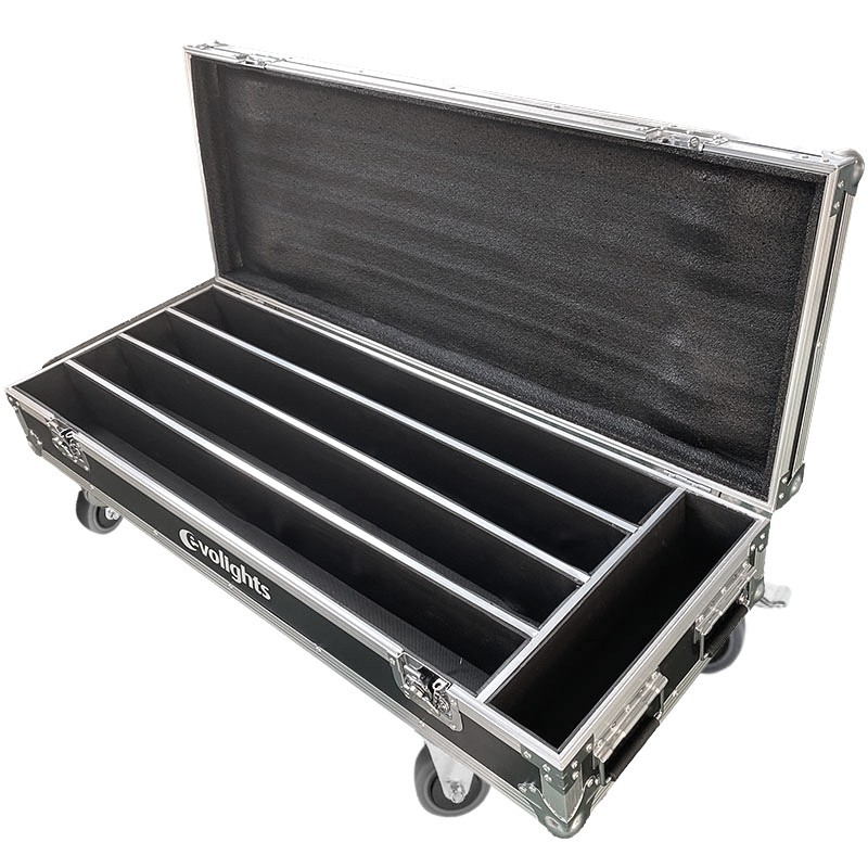 Evolights Glaze Bar Case 4in1 - Skrzynia transportowa z kółkami na 4 listwy oświetleniowe