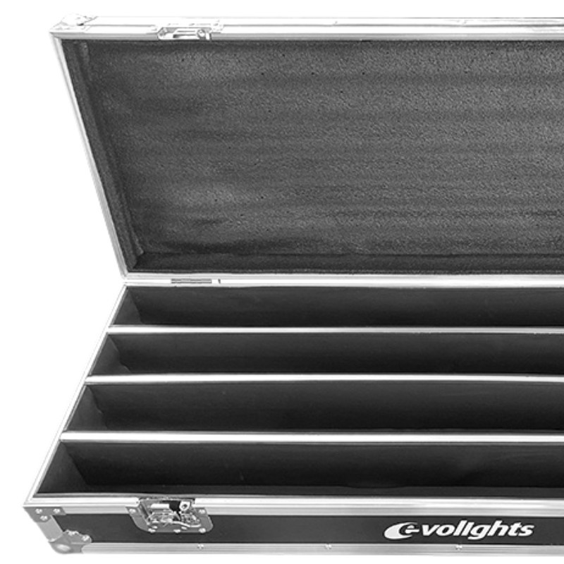 Evolights Glaze Bar Case 4in1 - Skrzynia transportowa z kółkami na 4 listwy oświetleniowe